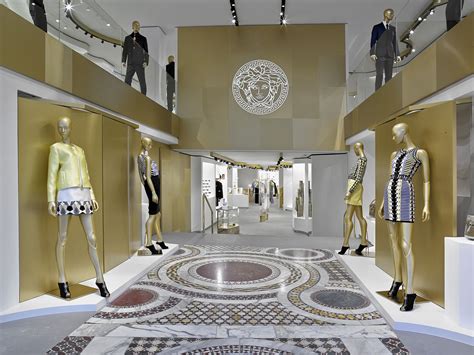 versace store interior design.